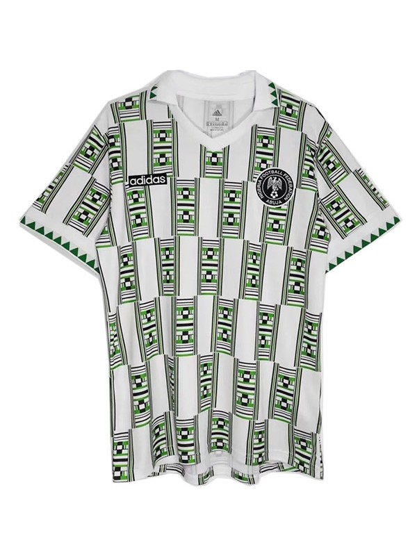 Nigeria loin rétro maillot football uniforme hommes deuxième kit football hauts chemise 1994